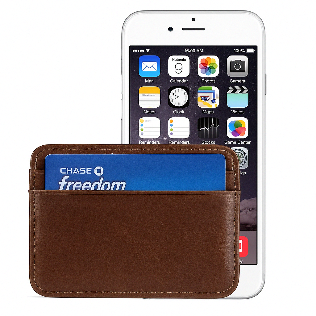 *** SELLING FAST *** Slim Vintage Leather Wallet – Compact Card & Cash Holder