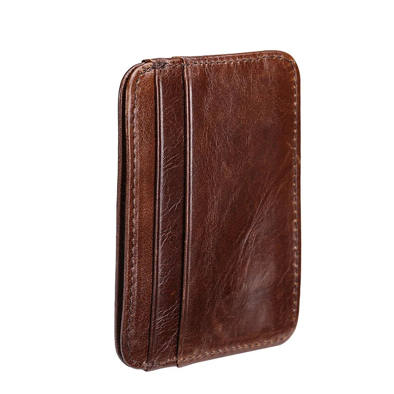 *** SELLING FAST *** Slim Vintage Leather Wallet – Compact Card & Cash Holder