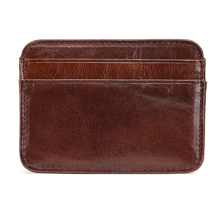 *** SELLING FAST *** Slim Vintage Leather Wallet – Compact Card & Cash Holder