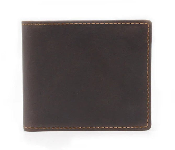 *** SELLING REALLY FAST *** RFID Vintage Leather Wallet – Handmade Oil-Waxed Cowhide