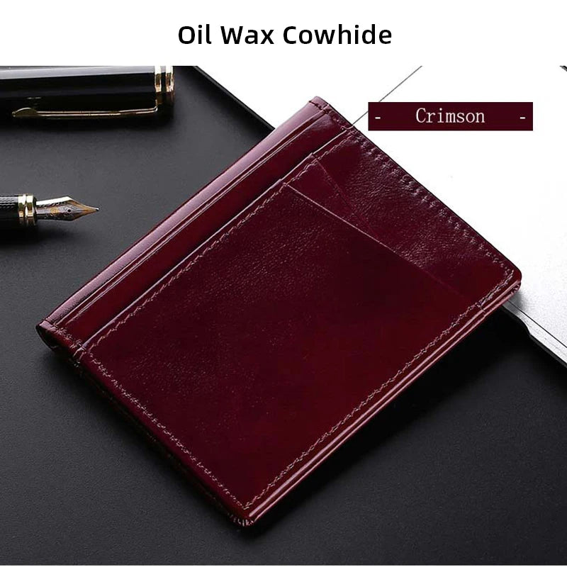 Genuine Leather Card Holder – Sleek, Stylish, and Built for Everyday Use