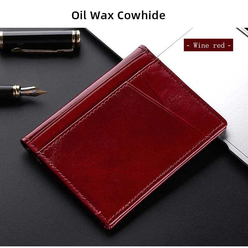 Genuine Leather Card Holder – Sleek, Stylish, and Built for Everyday Use