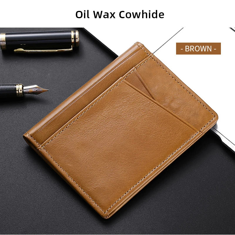 Genuine Leather Card Holder – Sleek, Stylish, and Built for Everyday Use